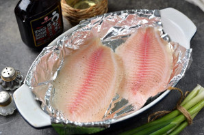 Рыба в соусе "Унаги"