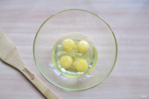 Омлет с брокколи и грибами