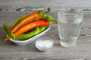 Мочёный острый перец на зиму Мочёный острый перец на зиму