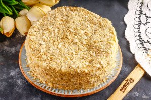 Торт "Наполеон" на пиве