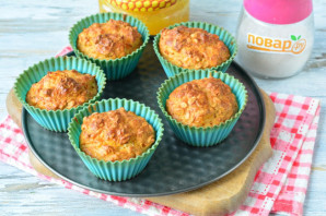 Диетические тыквенные кексы