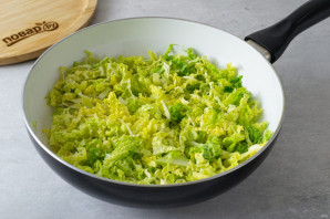 Пирог с савойской капустой