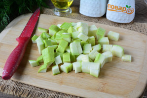 Макароны с фаршем и кабачками Макароны с фаршем и кабачками