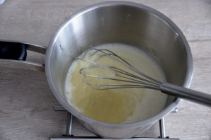 Муссовый яблочный торт