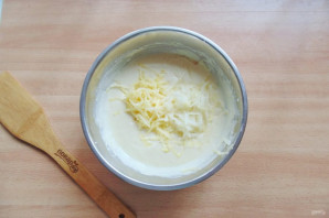 Оладьи с грушей и яблоком