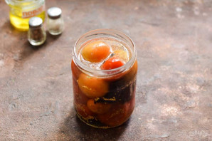 Помидоры с базиликом и медом на зиму Помидоры с базиликом и медом на зиму