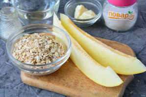 Овсяная каша с дыней Овсяная каша с дыней