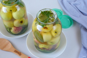 Яблоки, моченые на зиму