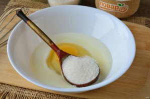 Печенье на кефире с яблоками