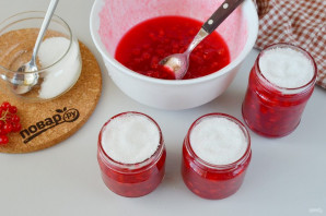 Калина протертая с сахаром