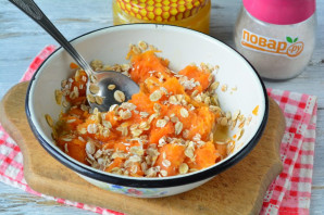 Диетические тыквенные кексы