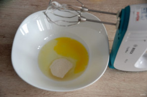 Муссовый яблочный торт