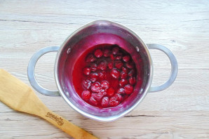 Пирог с вишней и абрикосами Пирог с вишней и абрикосами