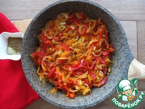 Горбуша с овощами