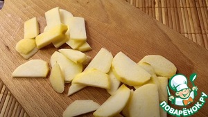 Пангасиус с яблоками, в духовке Пангасиус с яблоками, в духовке