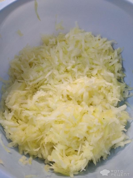 Рецепт: Безглютеновые кабачковые оладьи - для малышей и взрослых)