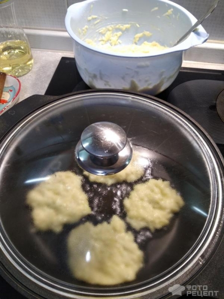 Рецепт: Безглютеновые кабачковые оладьи - для малышей и взрослых)