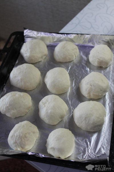 Рецепт: Булочки для бургеров - Мягкие и нежные