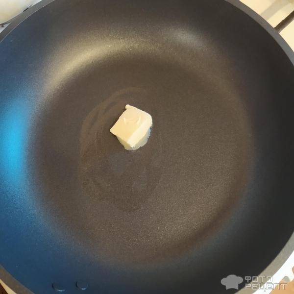 Рецепт: Быстрый пирог с яблоками - На сковороде Рецепт: Быстрый пирог с яблоками - На сковороде