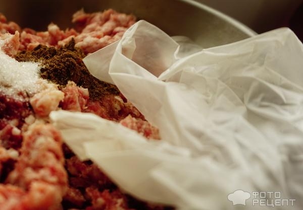 Рецепт: Дрогобыческая колбаса - вареная