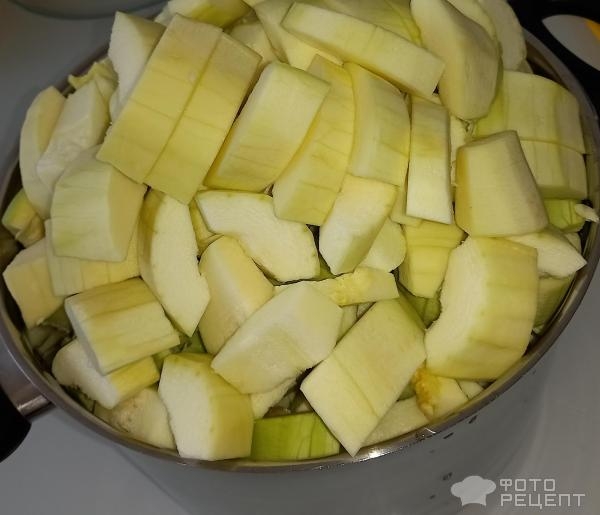 Рецепт: Икра из кабачков с баклажанами - Домашняя заготовка на зиму. Вкуснее, чем просто кабачковая икра.