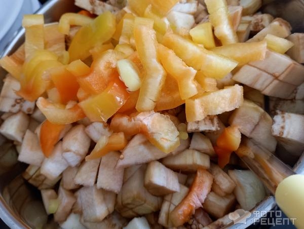 Рецепт: Икра из кабачков с баклажанами - Домашняя заготовка на зиму. Вкуснее, чем просто кабачковая икра.