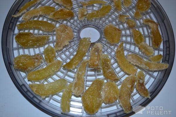 Рецепт: Имбирь в сахарном сиропе - остро-сладкий, очень вкусный