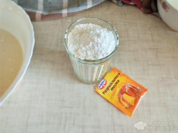 Рецепт: Манник "Зебра" с какао - Из того, что было в холодильнике