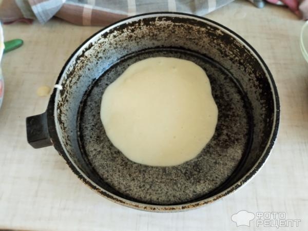 Рецепт: Манник "Зебра" с какао - Из того, что было в холодильнике