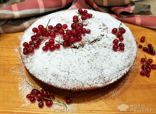 Рецепт: Манник "Зебра" с какао - Из того, что было в холодильнике