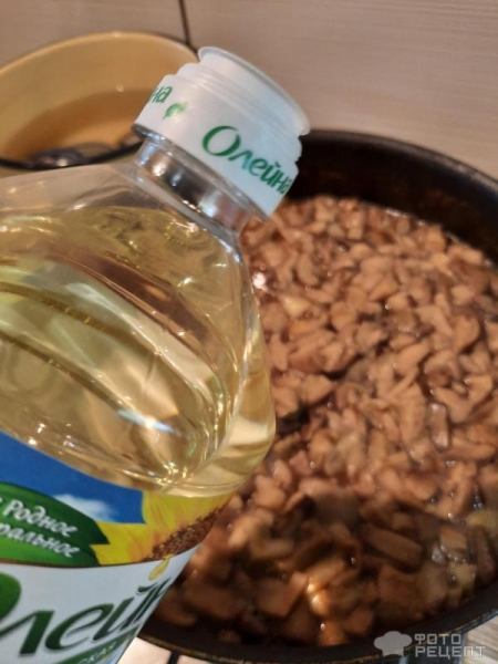 Рецепт: Маслята жареные на зиму - Осенние маслята в растительном масле