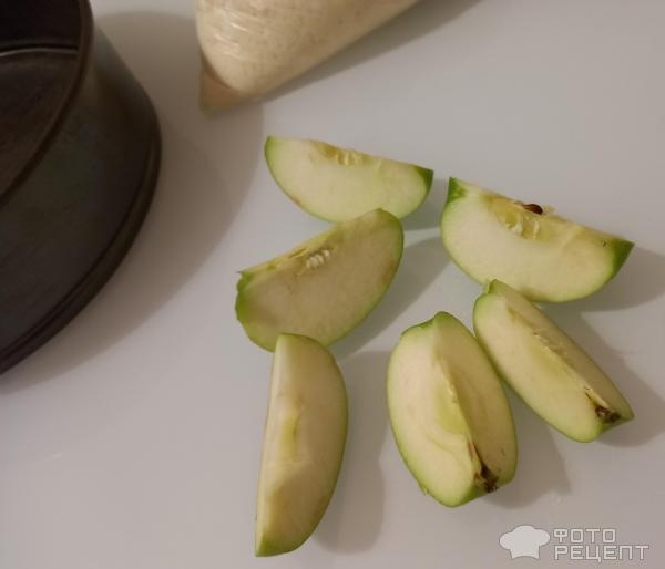 Рецепт: Отрывной яблочный пирог - Как легко и просто разрезать пирог без ножа? Испечь отрывной пирог :)