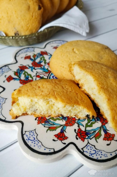 Рецепт: Печенье с изюмом - самое вкусное и простое