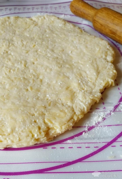 Рецепт: Сырно-творожные колечки - с кунжутом Рецепт: Сырно-творожные колечки - с кунжутом