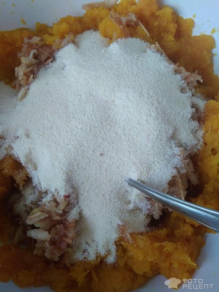 Рецепт: Тыквенно-яблочная запеканка - Обалденно вкусная и полезная