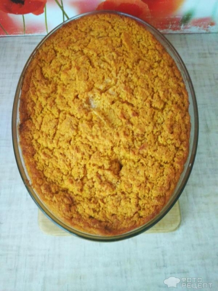 Рецепт: Тыквенно-яблочная запеканка - Обалденно вкусная и полезная