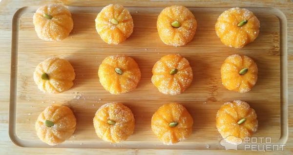 Рецепт: Тыквенные конфеты - тыква из тыквы