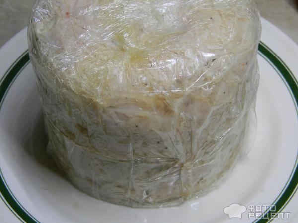 Рецепт: Ветчина из индейки - В ветчиннице из филе грудки индейки