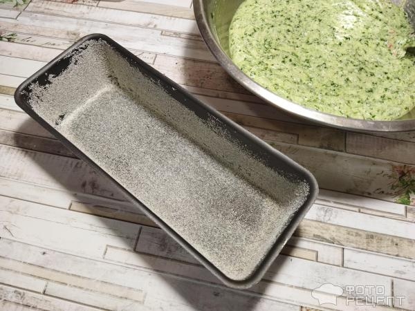 Рецепт: Зеленый кекс - со щавелем и манной крупой Рецепт: Зеленый кекс - со щавелем и манной крупой