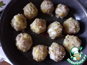 Рыбно-картофельные тефтели Рыбно-картофельные тефтели