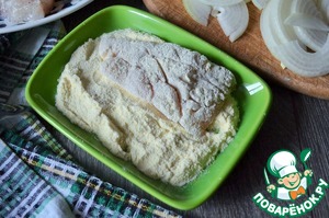 Щука в сметане по-деревенски