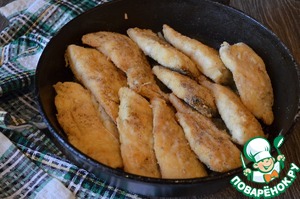 Щука в сметане по-деревенски