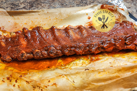 Сочная свинина в духовке свиные ребра одним куском