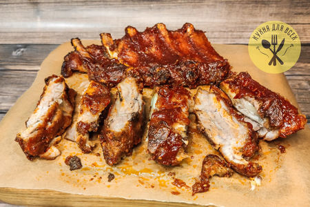 Сочная свинина в духовке свиные ребра одним куском