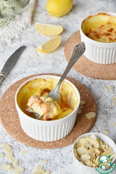 Треска запеченная под шубкой Треска запеченная под шубкой