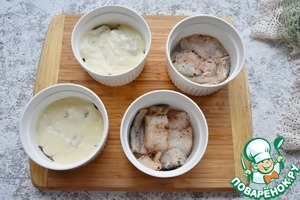 Треска запеченная под шубкой Треска запеченная под шубкой