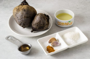 Острый свекольный салат