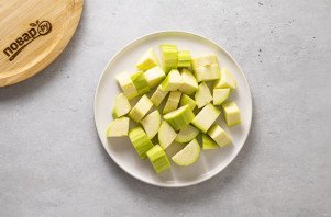 Котлеты из кабачков и нута