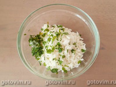 Запеканки из рыбы и риса в формочках для кексов 