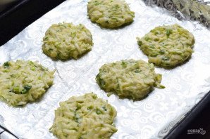Драники из кабачков в духовке Драники из кабачков в духовке